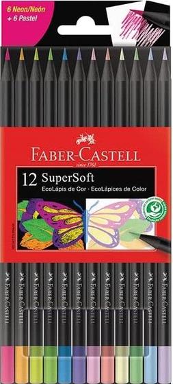Imagem de Lápis De Cor, Faber-Castell, Redondo, Supersoft