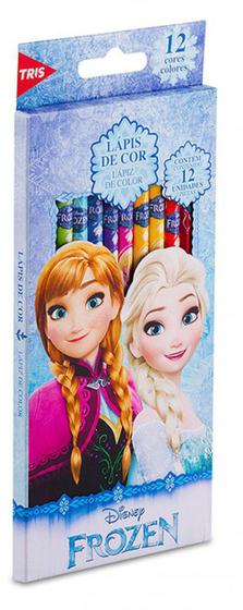 Imagem de Lápis De Cor Frozen 12 Cores - Tris