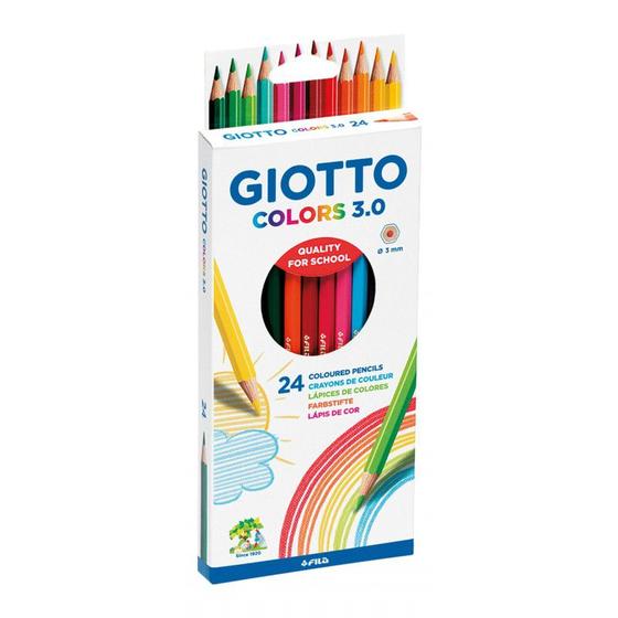 Imagem de Lápis de Cor Giotto Colors 3.0 - Caixa 24 unidades