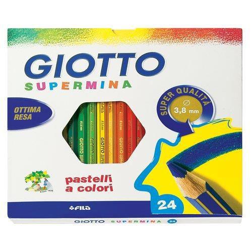 Imagem de Lápis de Cor Giotto Supermina 24 Cores 235800 25504