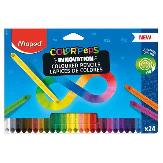 Imagem de Lápis de Cor Infinito Color'Peps Infinity 24 Cores - Maped