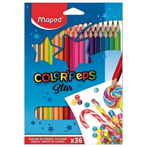 Imagem de Lápis De Cor Maped Color Peps Star 36 Unidades