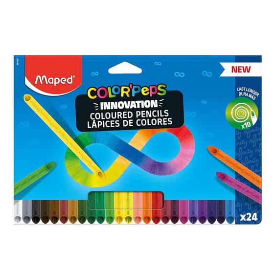 Imagem de Lápis de Cor Maped Infinito Color Peps com 24 Cores