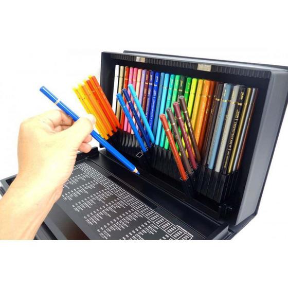 Imagem de Lápis de Cor Mitsubishi Estojo com 100 cores Uni-ball