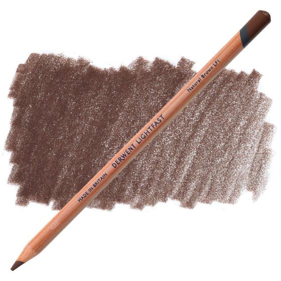 Imagem de Lápis De Cor Permanente LightFast Unitário Natural Brown - Derwent