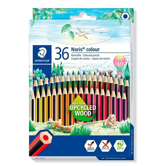 Imagem de Lápis De Cor Staedtler Noris Colour Com 36 Cores