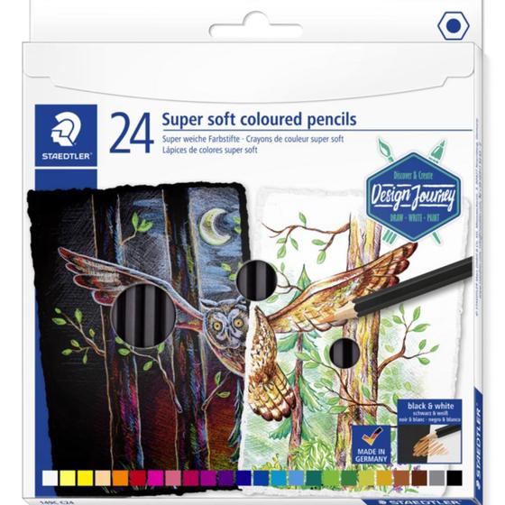 Imagem de Lápis de Cor Staedtler Soft 24 Cores