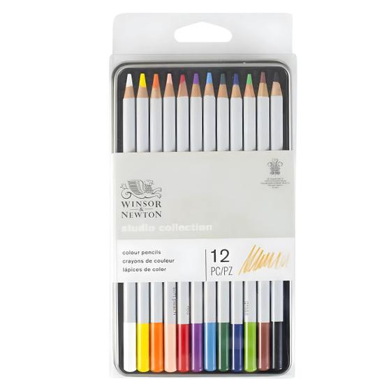 Imagem de Lápis de Cor Studio Collection Winsor & Newton 12 Cores