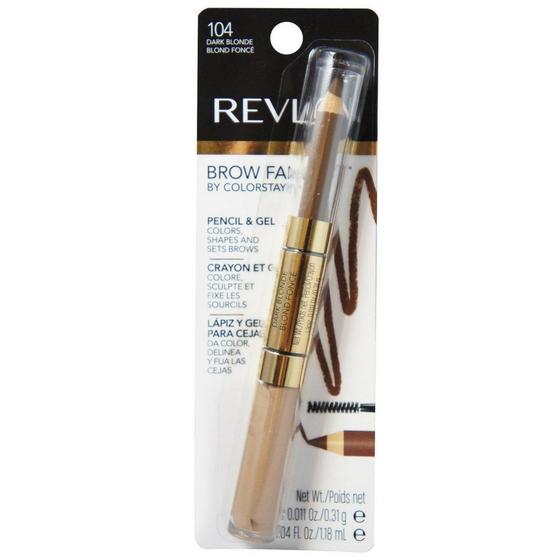 Imagem de Lápis Delineador de Sobrancelha Revlon Fantasy Dark Blonde - Pacote com 2