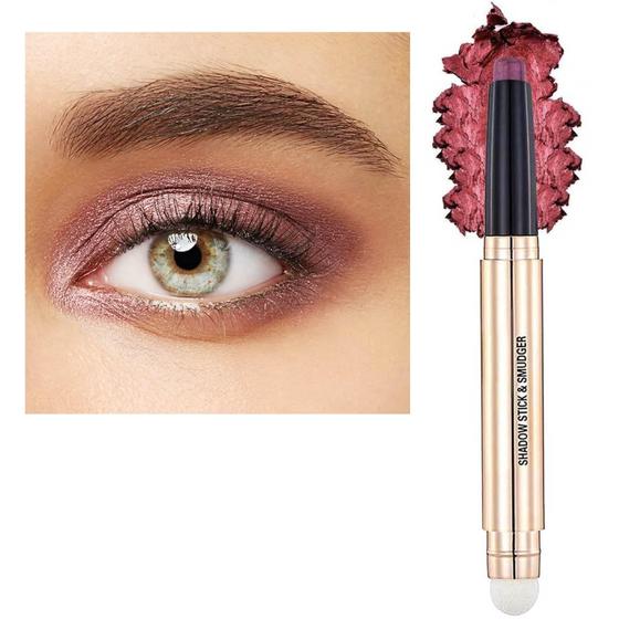 Imagem de Lápis delineador Red Eyeshadow Stick para maquiagem de olhos Creme Shimmer Smooth Glitter Dark Light Matte Single Crayon Primer Paleta hipoalergênica natural impermeável de longa duração 09