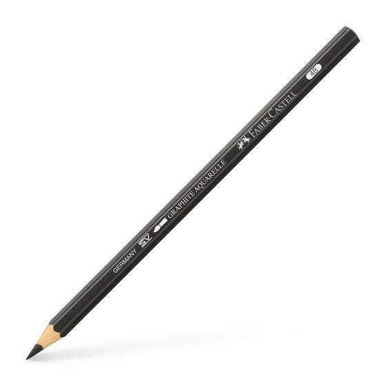 Lápis Grafite Aquarelle 4b Faber-castell 117804 - FABER CASTELL Imagem de Lápis Grafite Aquarelle 4b Faber-castell 117804