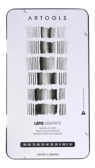 Imagem de Lápis Grafite Artools com 12 Graduações - 689005