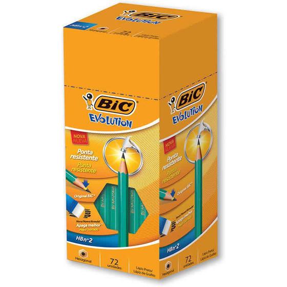 Lápis HB N2 BIC Evolution Hexagonal 72 Unidades 840641 25065 Menor preço em Lápis HB N2 BIC Evolution Hexagonal 72 Unidades 840641 25065