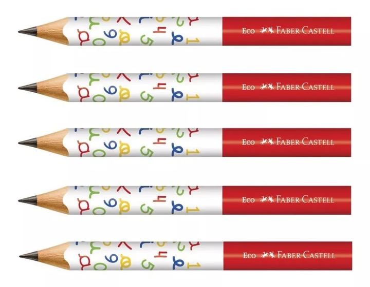 Imagem de Lápis Jumbo Triangular BIG Infantil Nº2 HB KIT c/ 5 Unidades Faber Castell