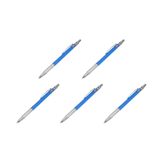 Imagem de Lápis Mecânico Automático De Metal 2mm, Suporte De Chumbo 2b, 1-10 Peças, Lápis De Desenho,