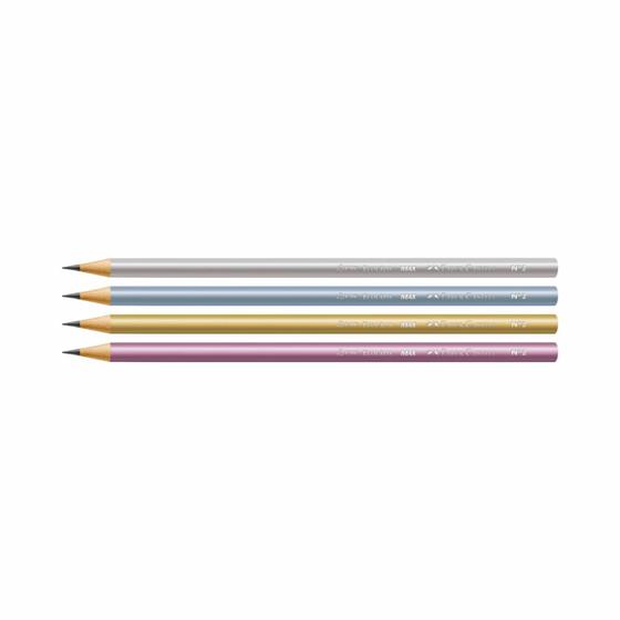 Lápis Metallic Ecolápis Grafite Faber Castell Menor preço em Lápis Metallic Ecolápis Grafite Faber Castell