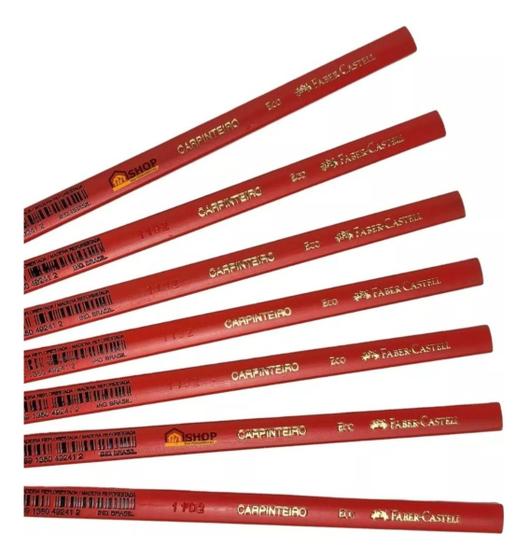 Imagem de Lápis Para Carpinteiro 6mm Faber Castell 72 Unidades