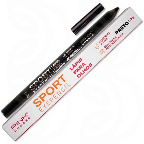 Imagem de Lapis para Olhos Prova D'agua Sport Eyepencil - Pink Cheeks (PRETO)