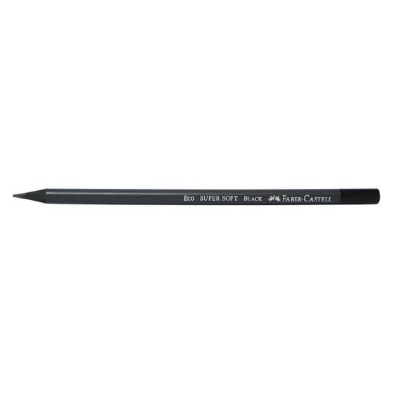 Lápis Preto Número 2 Super Soft Faber-castell Menor preço em Lápis Preto Número 2 Super Soft Faber-castell