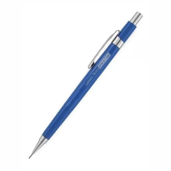 Imagem de Lapiseira 0.7mm Técnica Azul Com Borracha Brw 01un