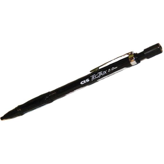 Imagem de Lapiseira 2.0MM CIS Tectrix com GRIP Preta - Caixa com 12