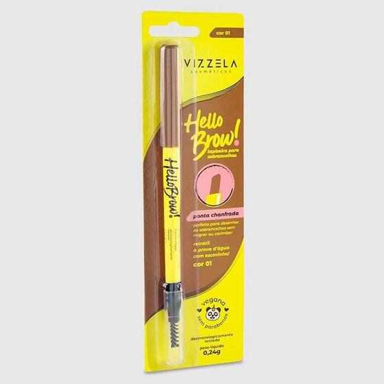 Imagem de Lapiseira de Sobrancelhas Hello Brow Vizzela 01
