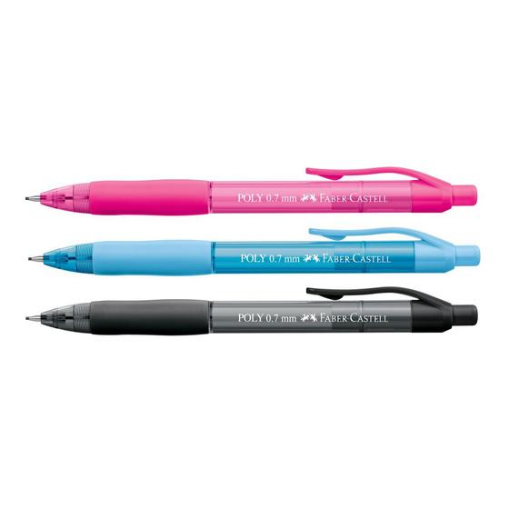 Lapiseira Faber-Castell Poly 0.7mm + Grafite 0,7 mm - (01 Unidade) Menor preço em Lapiseira Faber-Castell Poly 0.7mm + Grafite 0,7 mm - (01 Unidade)