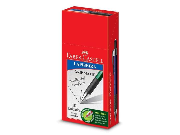 Imagem de Lapiseira Grip Matic 0.7 Mm 10 Unidades Faber Castell Lp07Gm