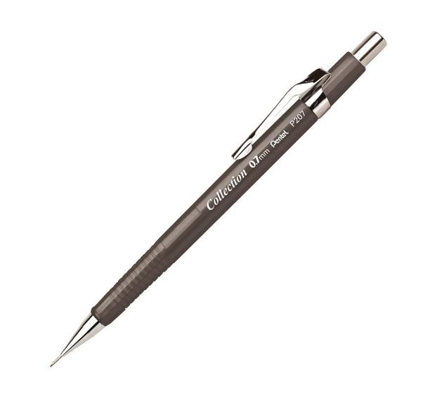 Lapiseira P207 0.7mm e 0,9mm Preto Fosco - Pentel Menor preço em Lapiseira P207 0.7mm e 0,9mm Preto Fosco - Pentel