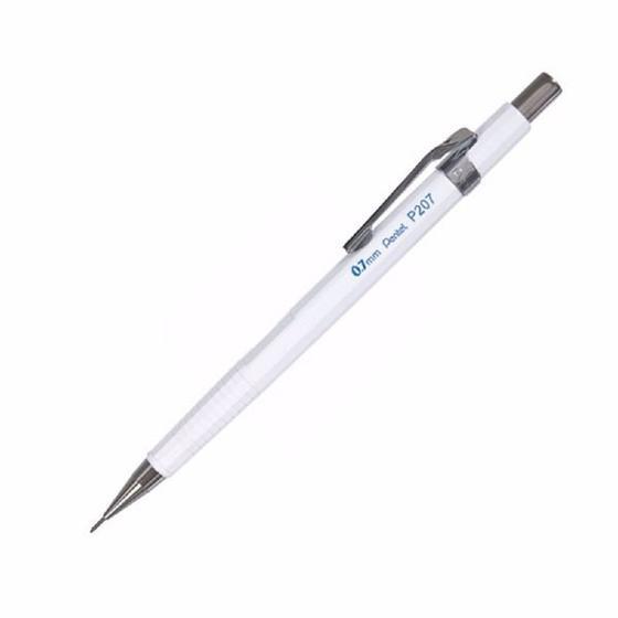 Lapiseira Pentel P207 - Branca - 0,7mm Japonesa - Nova Menor preço em Lapiseira Pentel P207 - Branca - 0,7mm Japonesa - Nova