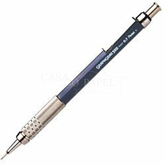 Lapiseira Técnica 0.7mm Pentel Graphgear 500 Azul Menor preço em Lapiseira Técnica 0.7mm Pentel Graphgear 500 Azul