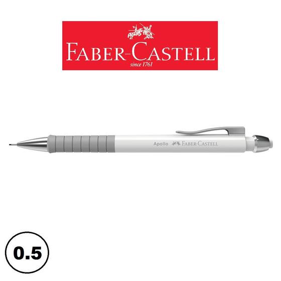 Lapiseira Tecnica Apollo 0.5 Faber Castell - Branca - Lapiseira Técnica ...