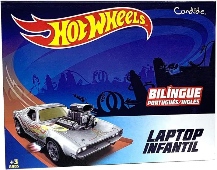 Imagem de Laptop Hot Wheels Bilíngue Candide 4533