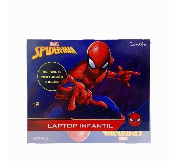 Imagem de Laptop Infantil Bilíngue Marvel Spider Man 5833 Candide