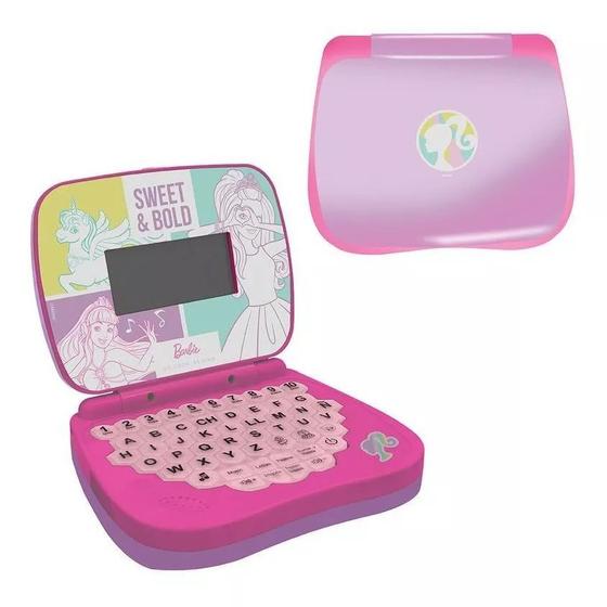 Imagem de Laptop Infantil Educativo Bilíngue Barbie Candide