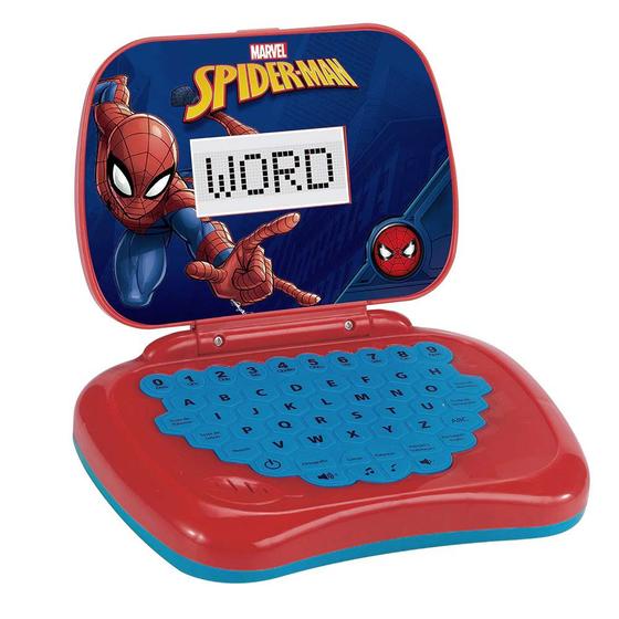 Imagem de Laptop Infantil Eletrônico - Bilíngue - Homem Aranha - Candide