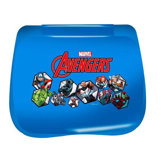 Imagem de Laptop Infantil Para Crianças Avengers Azul Candide