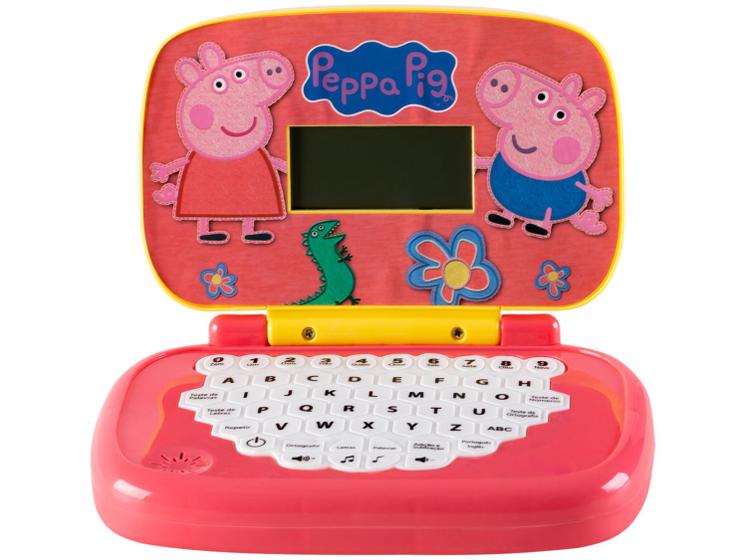 Imagem de Laptop Peppa Pig Bilingue Emite Som Candide
