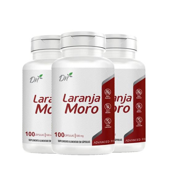 Imagem de Laranja Moro 300 Cápsulas 500 mg  3 frascos x 100 caps   thermo