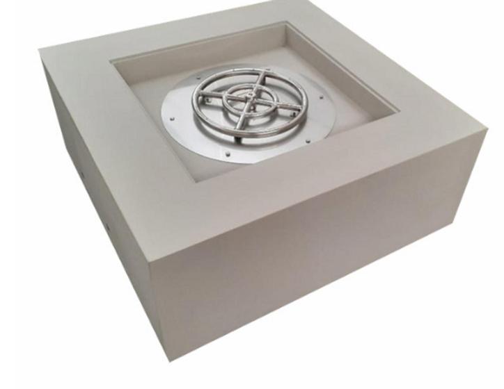 Imagem de Lareira  para Área Externa a Gás Tenerife com Base Metalica