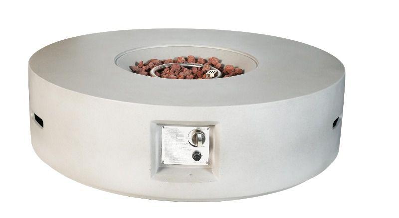 Imagem de Lareira Para Areas Externas Mod. Fire Pit Coliseum Branca- K3