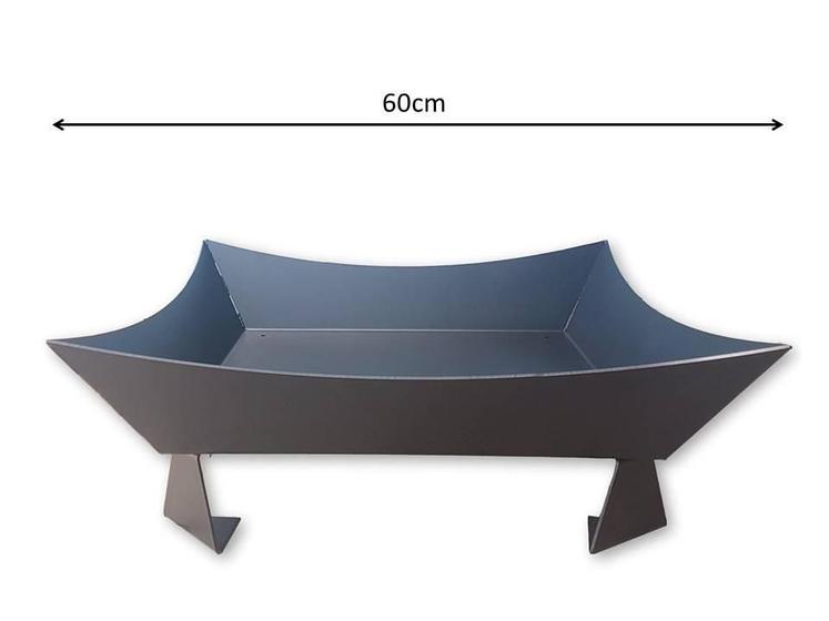 Imagem de Lareira Quadrada A Lenha Para Área Externa 60Cm