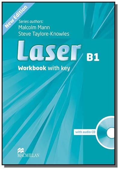 Imagem de Laser B1 - Workbook With Key And Audio CD - Third Edition - Macmillan - ELT