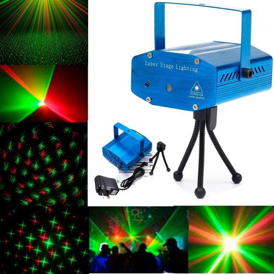 Imagem de Laser De Balada Colorido Led Mini Ideal Para Festas