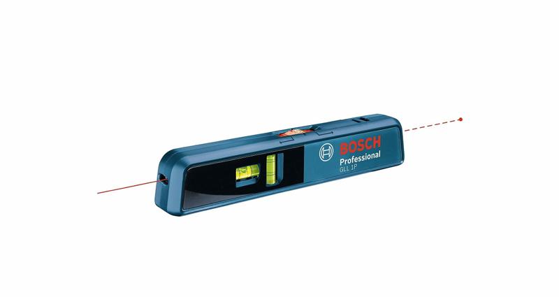 Imagem de Laser de linha e ponto BOSCH GLL 1 P 20m com baterias e suporte