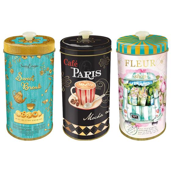 Lata Colecionável Biscoitos Amanteigados Collection 150g Unidade