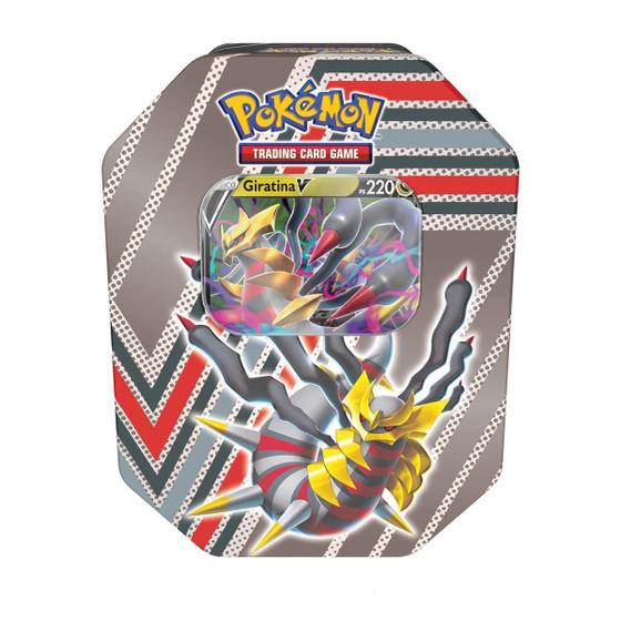 Imagem de Lata Pokemon Potencial Oculto Giratina V Ps 220 - 003 Copag