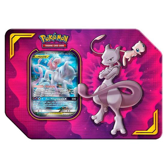 Pokemon Mew Ex & Mewtwo Scarlet & Violet Box Set 151 Brazilian