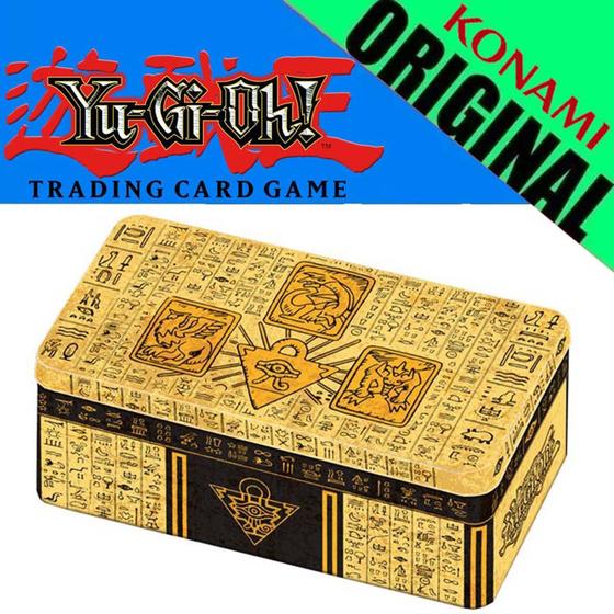 Imagem de Lata Yu-Gi-Oh! Deuses do Faraó 2022 Konami Cards Carta yugioh - 083717857303