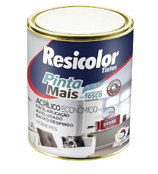 Imagem de Latex Resicolor Pinta Mais Tinta Gesso 900ml Branco